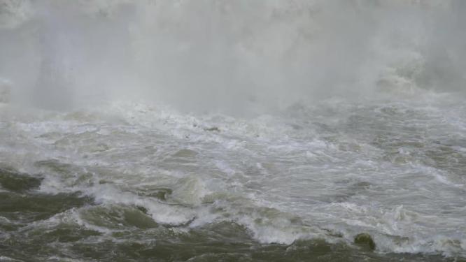黄河流水水流