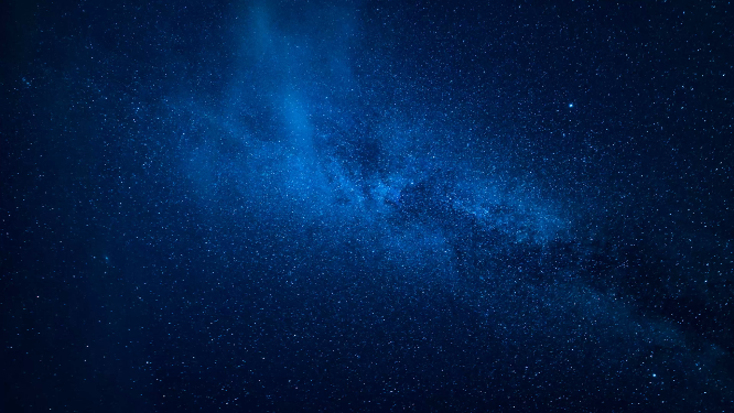 实拍4K银河星空天空宇宙星系素材