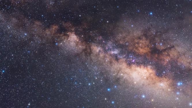 4k星空夜景延时
