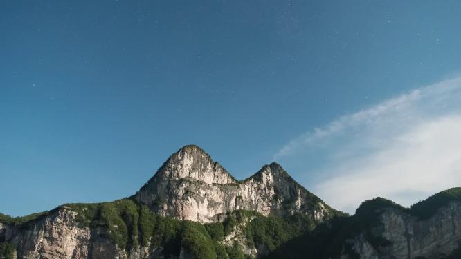 4k山顶星空延时