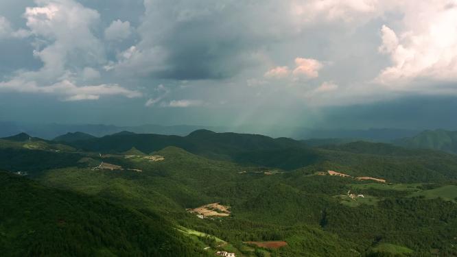 4k航拍山区