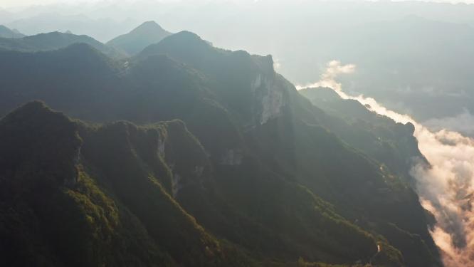4k航拍高山云海