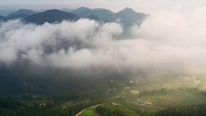 4k航拍高山云海