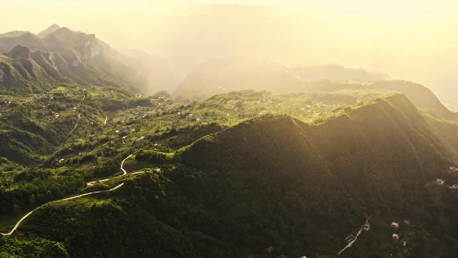 4k航拍山区