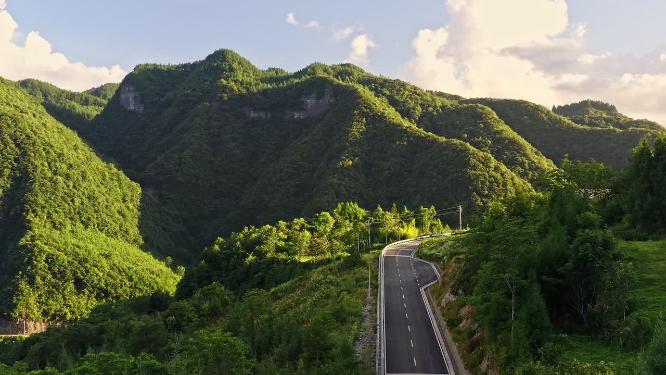 4k航拍恩施高山地形