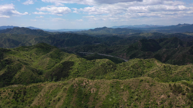 大气山川远景航拍