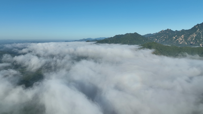 大气震撼云海航拍