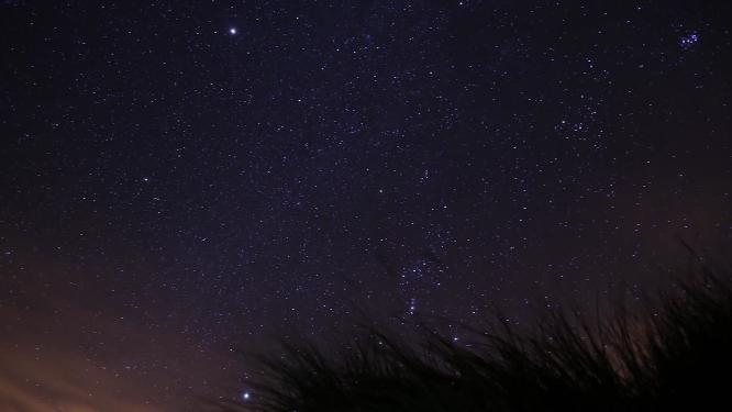星空延时摄影