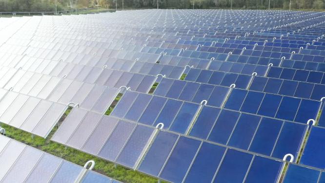 太阳能发电光伏发电光伏板清洁能源
