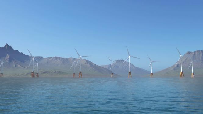 新能源海上风力发电设施