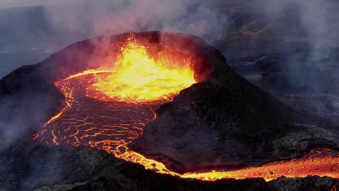 火山爆发