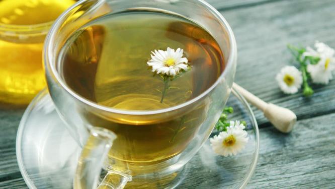 冲泡菊花茶花茶