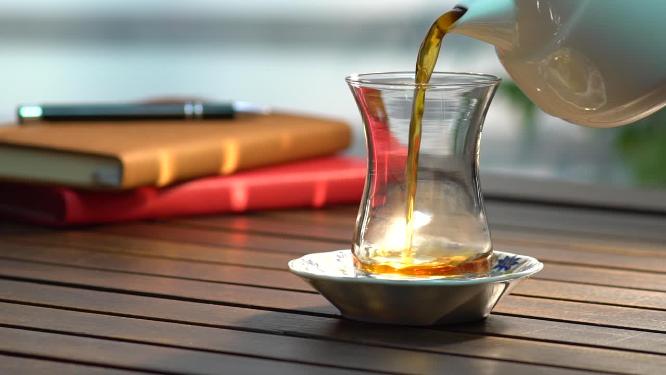 4K茶道茶文化泡茶茶叶实拍视频素材
