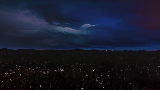 草原雷暴