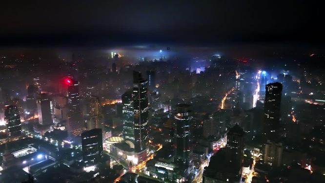 上海城市风光宣传片地标航拍