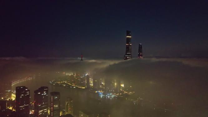 上海城市风光宣传片地标航拍