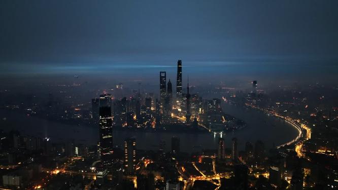 上海城市风光宣传片地标航拍