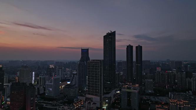 上海城市风光航拍