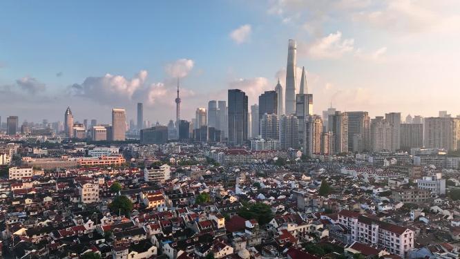 上海城市地标宣传片航拍城市建筑