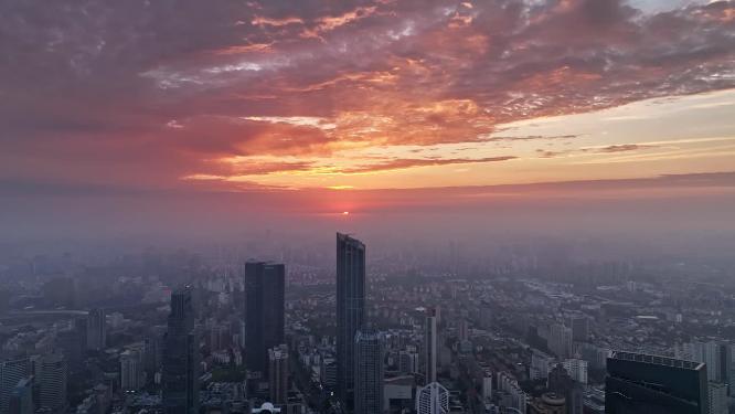 上海城市地标宣传片航拍城市建筑