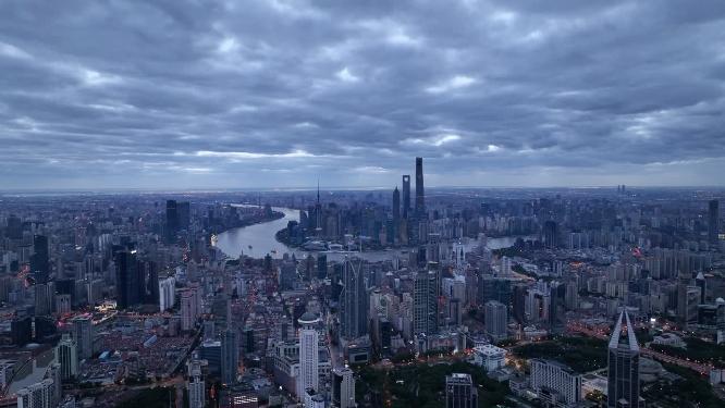 上海城市地标宣传片航拍城市建筑