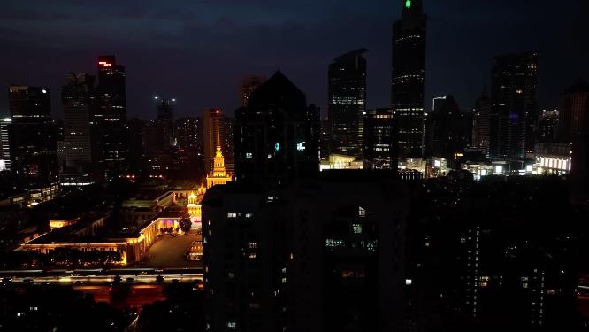 上海城市风光地标宣传片航拍