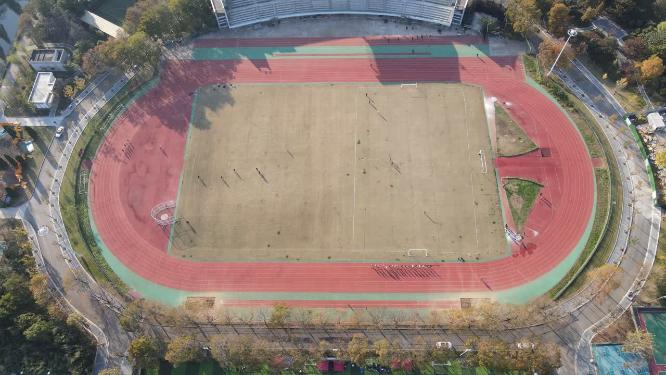 江苏徐州体育中心体育馆航拍