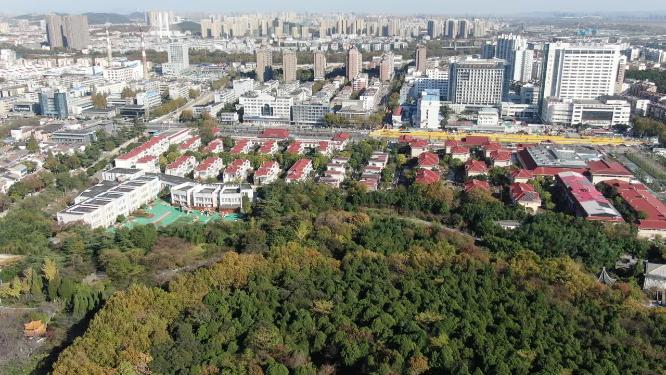 航拍江苏徐州汉文化园4A景区