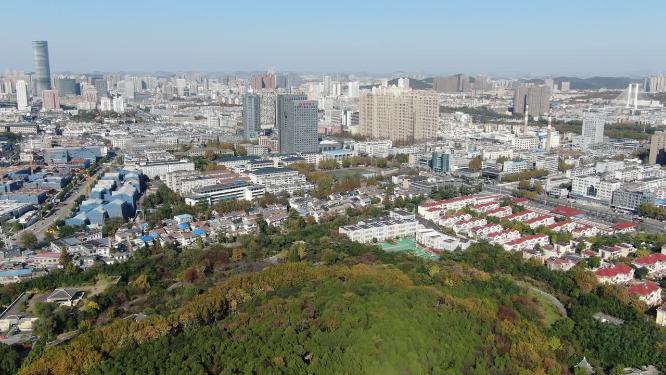 航拍江苏徐州汉文化园4A景区