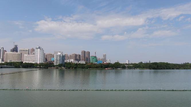 武汉东湖5A景区航拍