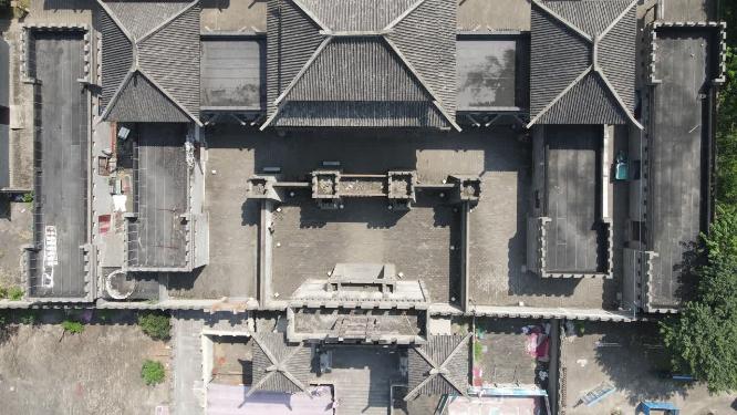 湖北赤壁三国古战场5A景区航拍