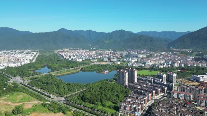 航拍江西井冈山