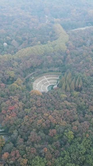 旅游景区江苏南京钟山风景名胜区音乐台