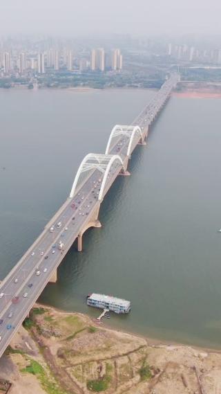 江西南昌生米大桥航拍