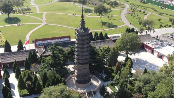 河北石家庄正定临济寺澄灵塔