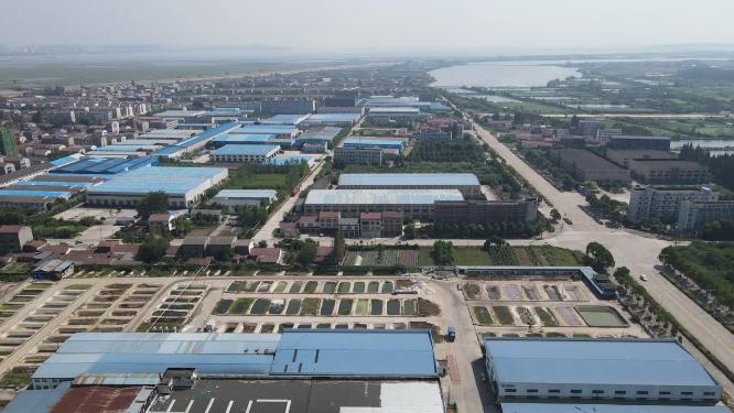 湖南岳阳工业园航拍