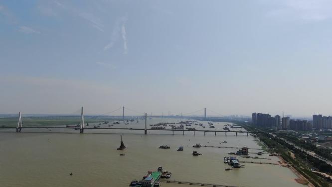 湖南岳阳洞庭湖风光