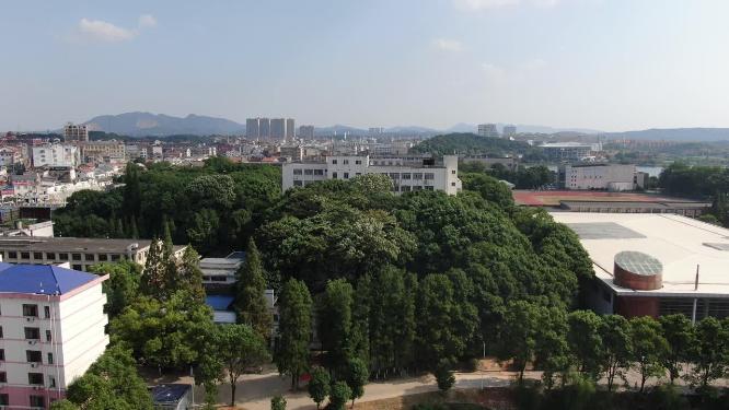 航拍湖南文理学院