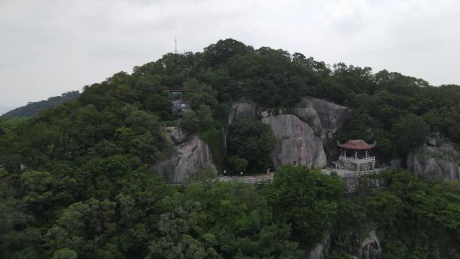 航拍福建清源山5A景区