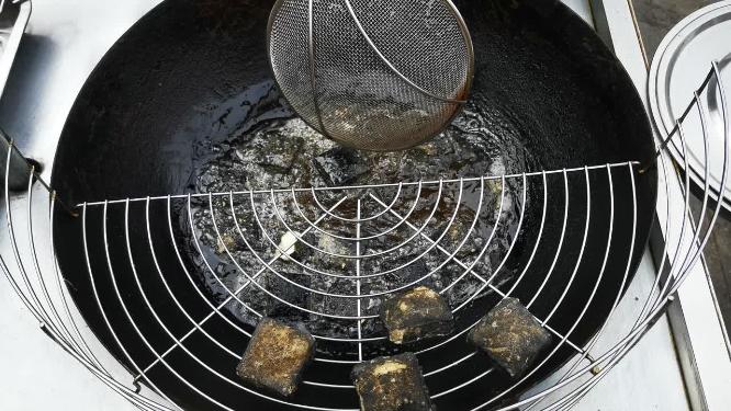 实拍臭豆腐