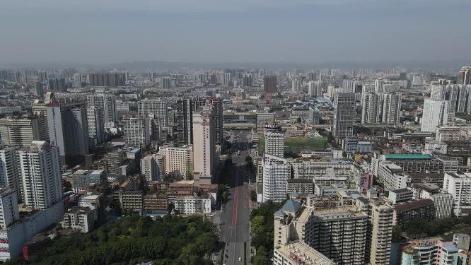 广西南宁城市建设航拍