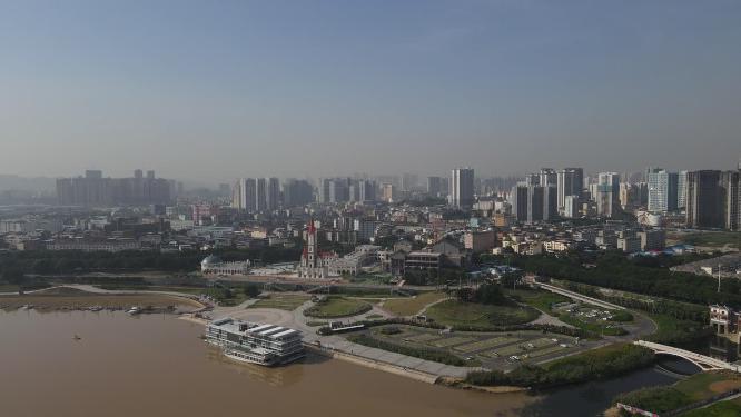 广西南宁城市建设航拍