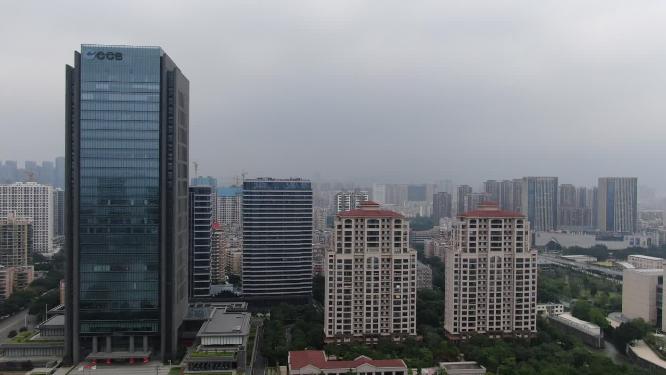 福州金融中心商务建筑航拍