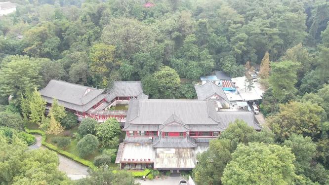 广西桂林植物园航拍