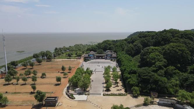 湖南岳阳君山岛5A景区航拍