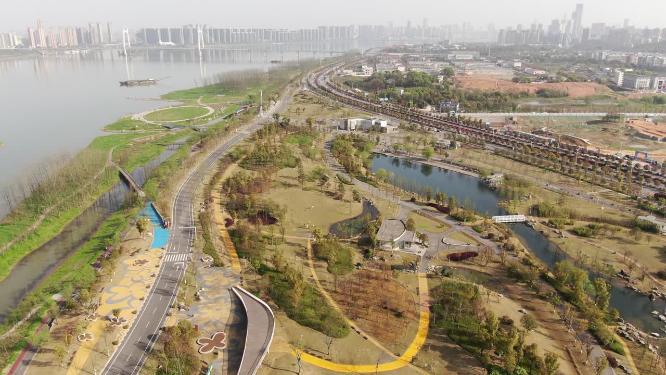 航拍湖南长沙城市宣传片地标建筑
