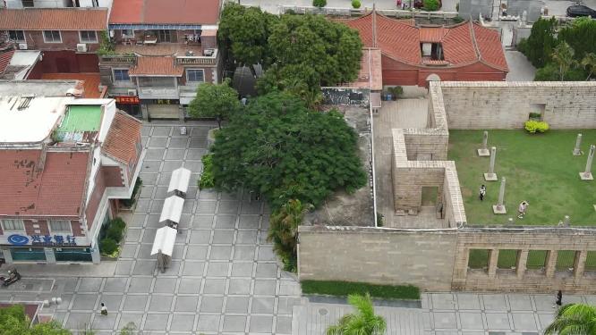 福建泉州清真寺航拍