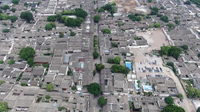 福建福州三坊七巷5A景区航拍