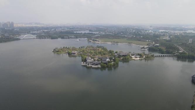浙江绍兴城市建设航拍