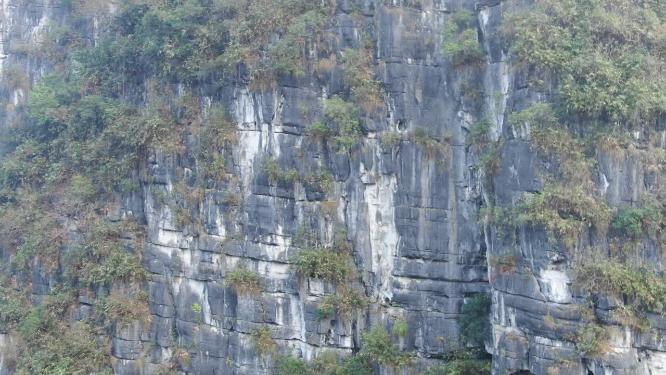 航拍广西桂林山水风光